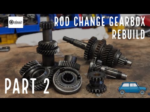 Rebuilding a Classic Mini Rod Change Gearbox - Part 2