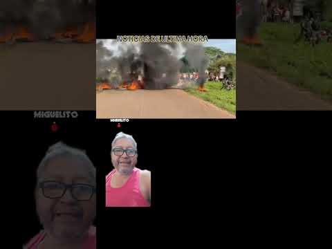 Protestas por cortes eléctricos en Santa María de Ipire, Estado Guárico 🇻🇪