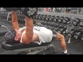 Meet Coach Bill, he is showing the proper form when doing incline dumbbell presses.