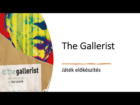 The Gallerist - Egyszemélyes előkészítés - Robert SoloPlay