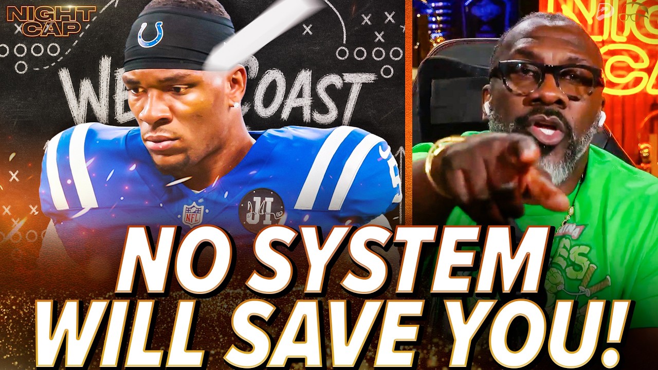 Shannon Sharpe ERUPTS at Anthony Richardson hoping WEST COAST system will SAVE him! | Nightcap