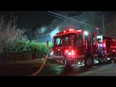 Early morning fire forces two from Cheektowaga home
