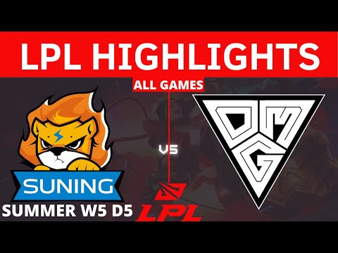 SN vs. OMG | All Games HIGHLIGHTS - W5 D5 | LPL Summer Split 2021 | SUNING VS OH MY GOD