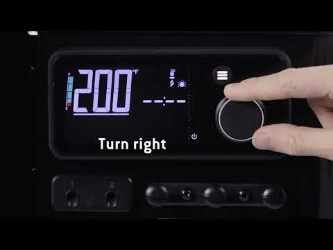 How to Set Timer | Weber Searwood 600 Pellet Grill Video