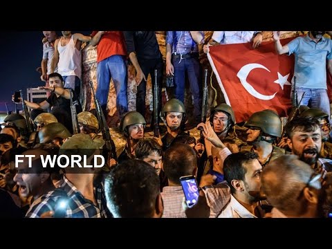 埃爾多安面臨政變未遂，土耳其陷入一片混亂之中 (Turkey in chaos as Erdogan faces coup attempt | FT World)