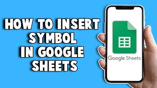 How To Insert Symbol In Google Sheets 2024