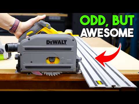 The DeWALT Track Saw is Kind of Odd, But I Think I Like It!