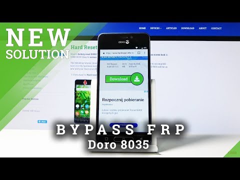 How to Bypass Google Verification in Doro 8035 – Skip FRP