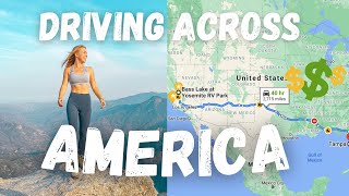 How Much It Costs to DRIVE ACROSS AMERICA (with a travel trailer)