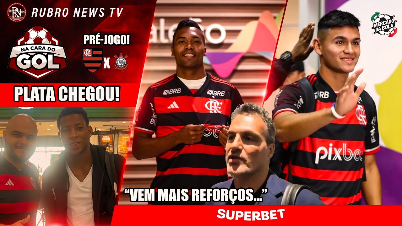 PLATA CHEGA AO RJ E CLUBE SEGUE EM BUSCA DE REFORÇOS! SPINDEL CONFIRMA SAÍDAS! FLA E CAIXA SELAM PAZ