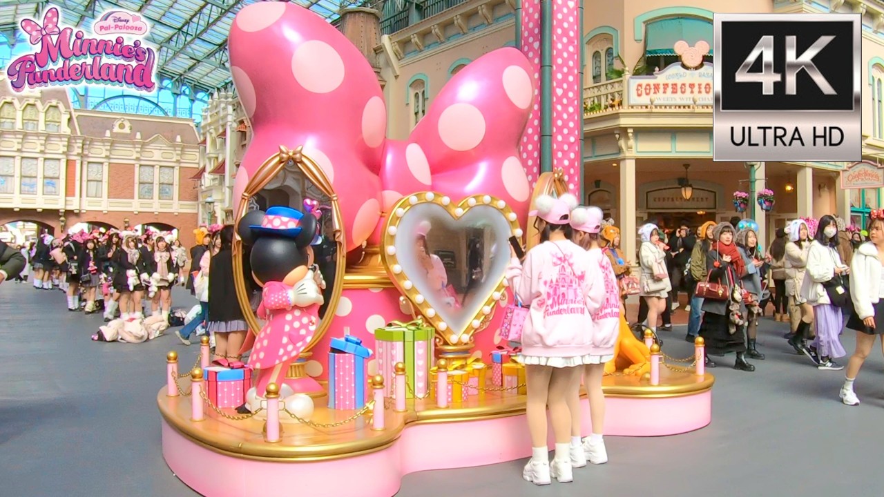 東京ディズニーランド一周散歩・ミニーのファンダーランド Walking around Minnie's Funderland at Tokyo Disneyland
