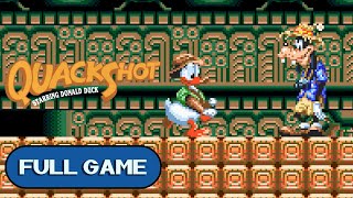 QuackShot GENESIS MEGA DRIVE FULL GAME Longplay Gameplay Walkthrough Playthrough VGL