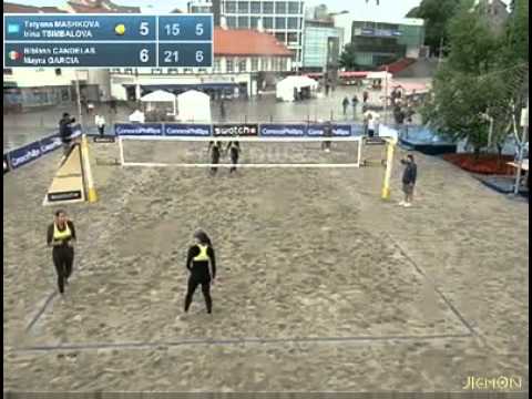 Tsimbalova-Mashkova KAZ vs. Candelas-Garcia MEX Qualification Grand Slam Stavanger WORLD TOUR 2011