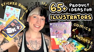 ART TIPS ✦ product and merchandise ideas for ILLUSTRATORS | self employed artist