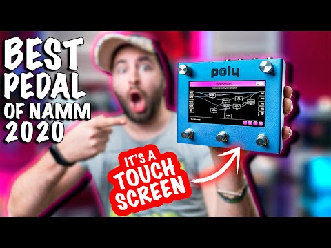 POLY EFFECTS Beebo & Digit Visual Modular Evolution | The Best Guitar Pedal of NAMM 2020