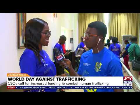 World Day Against Trafficking: CSOs call for increased funding to combat human trafficking