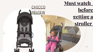 Chicco lite way stroller review| unboxing trendy stroller