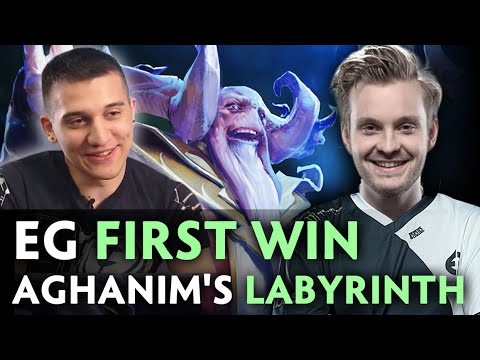 FIRST Aghanim's Labyrinth WIN — Jerax, Arteezy, Abed, Cr1t