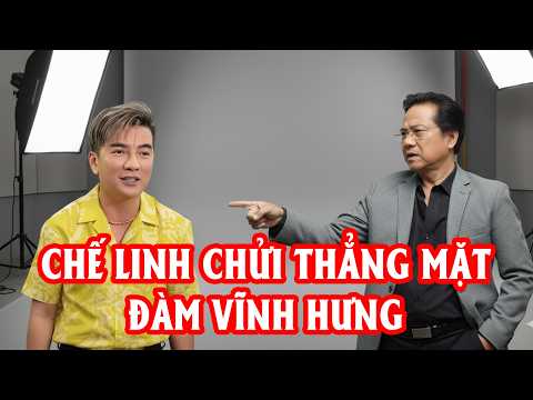 CA SĨ CHẾ LINH BỨC XÚC BEM THẲNG MẶT ĐÀM VĨNH HƯNG