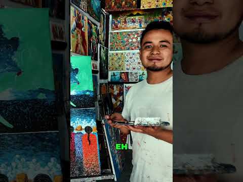San Pedro La Laguna: Descubre Arte Único en Atitlán #shorts