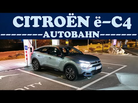 Citroën ë-C4 - 50 kWh battery🔋 adores its design. But is it also impressive on the highway?