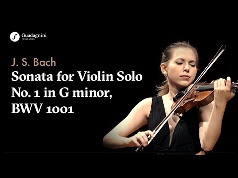 Clarissa Bevilacqua plays J. S. Bach - Sonata for Violin Solo Nr. 1 in G minor, BWV 1001