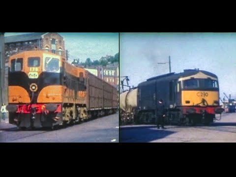 Irish Railway Film - Cork City Trains (1970s)