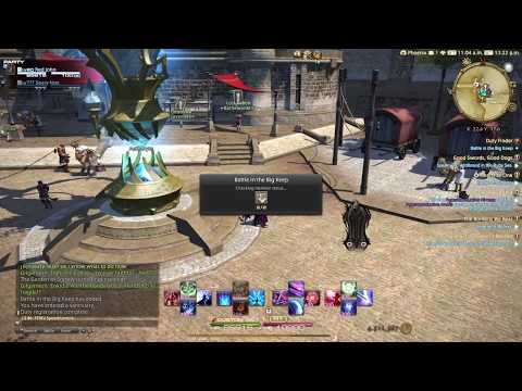 FFXIV Battle in The Big Keep unsynced speedkill in 0m49s