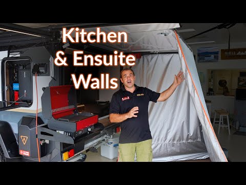 All-Weather Camping with the Stockman Rover 02 Kitchen & Ensuite Wall Setup