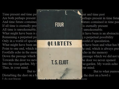 T.S. Eliot's "Four Quartets" (1941) read by Alec Guinness ( audiobook )