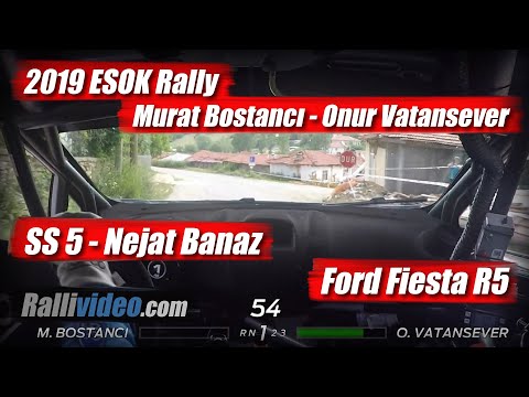 INCAR // 2019 ESOK Rally / Murat Bostancı - Onur Vatansever / Ford Fiesta R5 / SS 5