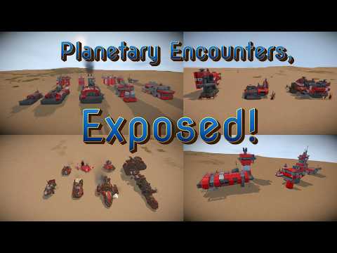 Revealed! ALL Planetary Installations! Space Engineers Contact Update
