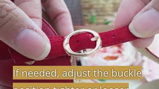 How to use the Quick Release Buckle