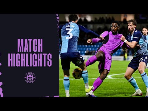 Match Highlights | Wycombe Wanderers 2 Wigan Athletic 0