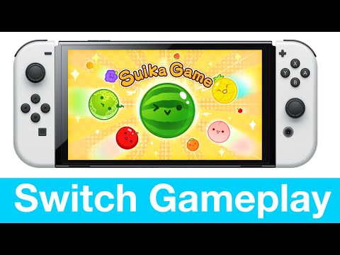Suika Game Nintendo Switch Gameplay (Watermelon Game) - YouTube