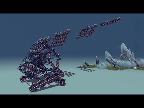 "Huarizo" Missile Artillery -EvermoreAlpaca-Besiege