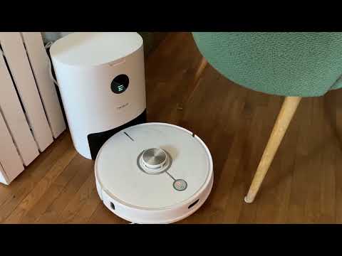 Reinigungszyklus vom Neabot N2 abgeschlossen