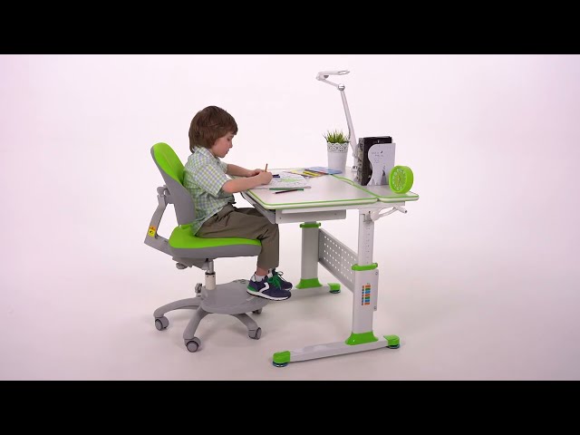 Детское кресло Holto-4F зеленое в Якутске - видео 1