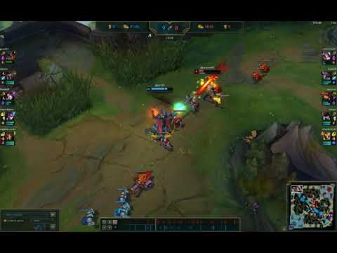 Aatrox vs fiora parry bait