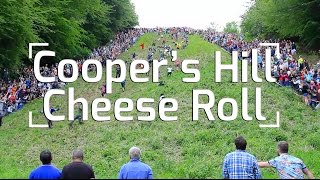 Cooper's Hill Cheese Rolling Madness! - YouTube