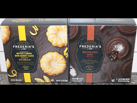 Frederik’s by Meijer: Meyer Lemon Mini Bundt Cake & Molten Lava Cake Review
