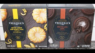 Frederik’s by Meijer: Meyer Lemon Mini Bundt Cake & Molten Lava Cake Review