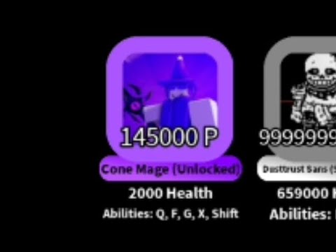 SHOWCASE EMPOVERED CONE MAGE (EMPOVERED BLOXY) IN SUPER BOX SIEGE DEFENSE