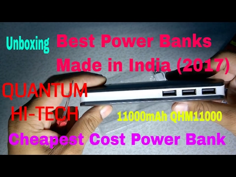 Power bank 11000mah quantum qhm11000 l unboxing & review