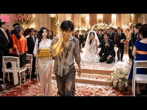 訂婚當天慘遭未婚妻當眾羞辱退婚，所有人都嘲諷他是個窮光蛋，只有美女總裁維護他打臉所有人！豈料小夥竟是隱藏的無敵戰神，下秒美艷女助理奉上千億資產，迎娶女總裁，前女友後悔也晚了！#闪婚老婆是总裁