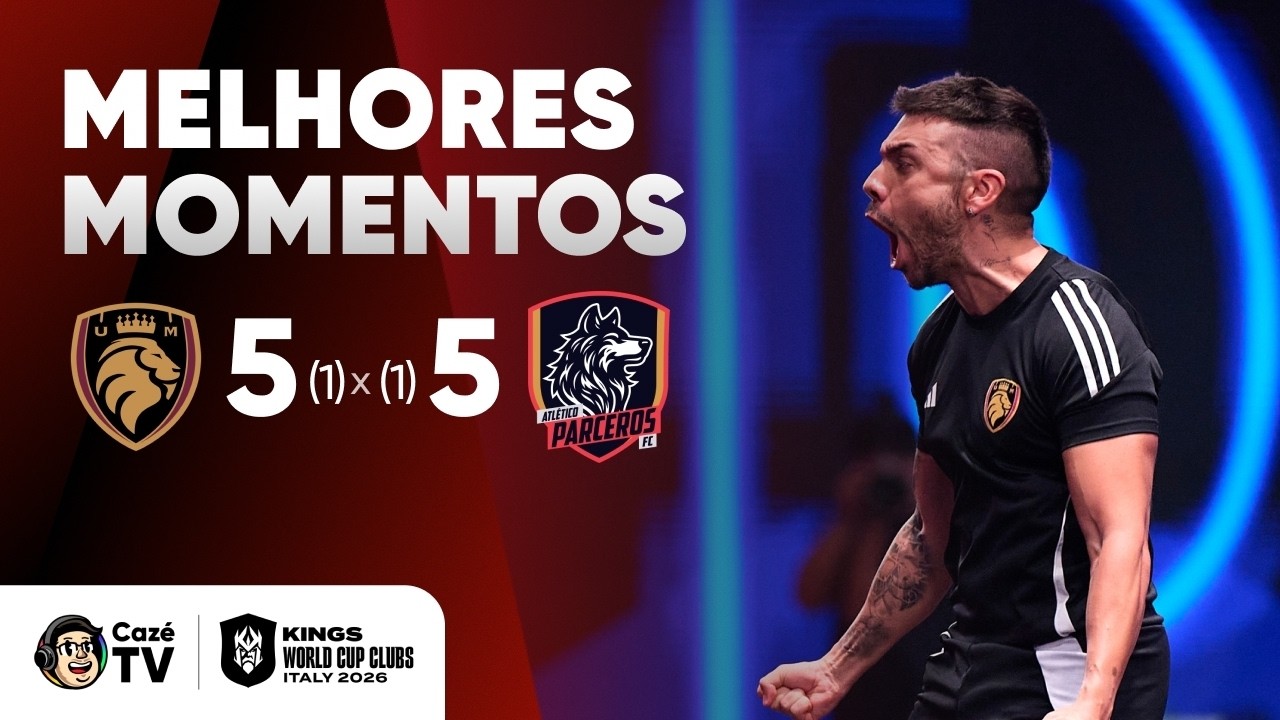 MELHORES MOMENTOS: MÓSTOLES 5 (1) X (1) 5 PARCEROS | COPA DO MUNDO DE CLUBES KINGS LEAGUE | QUARTAS