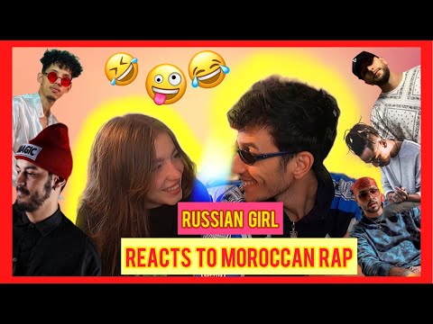 Russian girl reacts to Moroccan rap#2روسية كتسمع الراب المغريبي(inkonnu-Draganov-Madd-Kouz1-Ouenza)