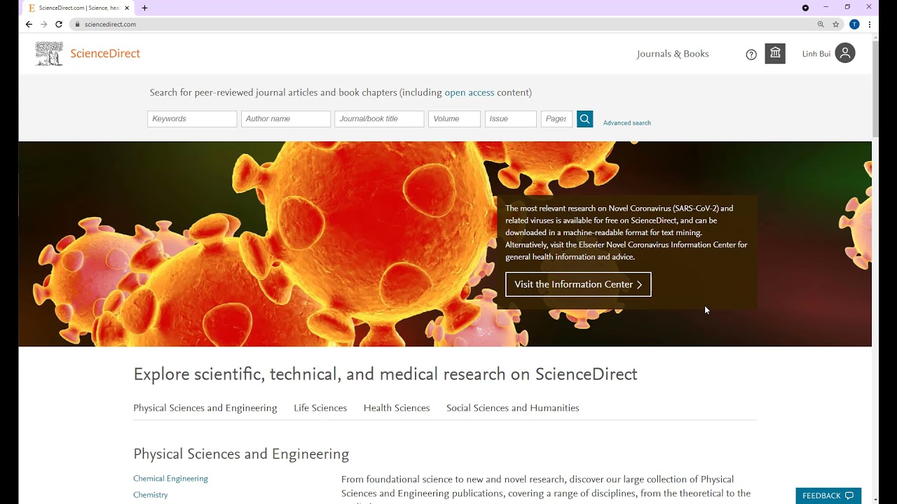 HDSD CSDL Elsevier