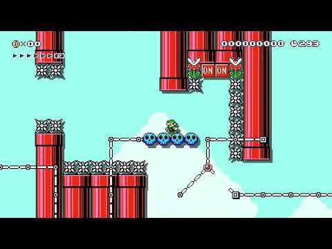 ⬤ Space Mountain Rollercoaster ◯ by ★EliGuyYT☆ 🍄 Super Mario Maker 2 ✹Switch✹ #bbg