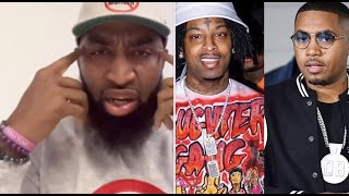 Mysonne RESPONDS To 21 Savage Calling NAS IRRELEVANT ‘ Hope You Have A Career Close To Nas’